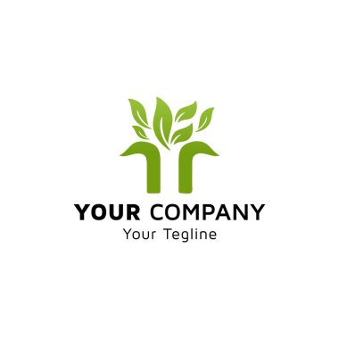 RR ile yapılmış bir ağaç, logo tasarımı fikri