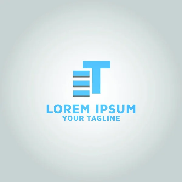 Letter Logo Design Idea Inspiration — Stock Vector