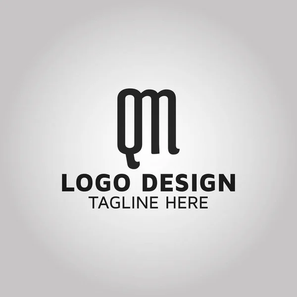 Letter Intial Logo Design Company — Vector de stock