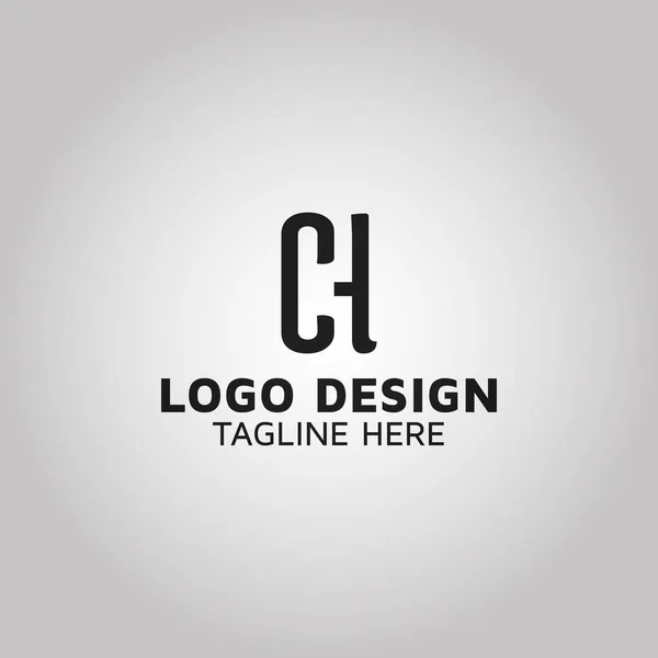 Επιστολή Αρχικό Λογότυπο Εταιρεία Σχεδιασμού — Διανυσματικό Αρχείο