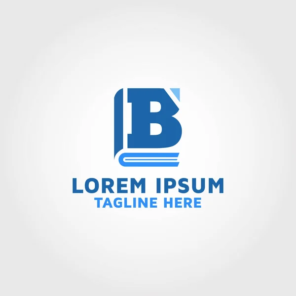 Book Letter Logo Design Ideas —  Vetores de Stock