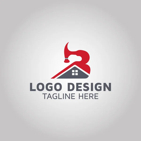 Την Ιδέα Κατασκευής Λογότυπο Σχεδιασμό — Διανυσματικό Αρχείο
