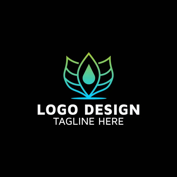 Yoga Logo Design Idea — 图库矢量图片