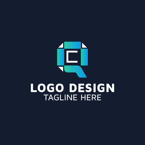 Letter Logo Design Idea — Vector de stock