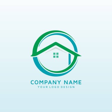 sea real estate vector logo design