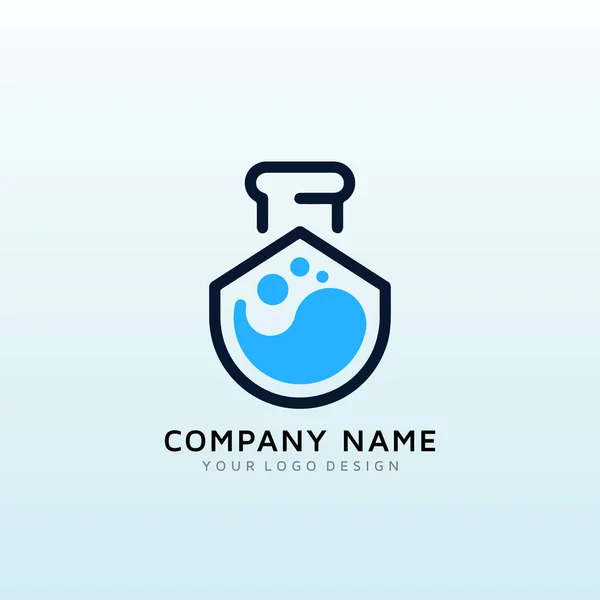 Casa Creative Labs Design Logo —  Vetores de Stock