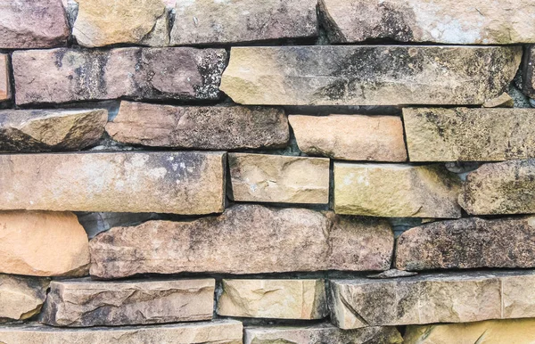 Close Old Brick Wall Texture Background Brickwork Stonework Grid Uneven — Stock Photo, Image