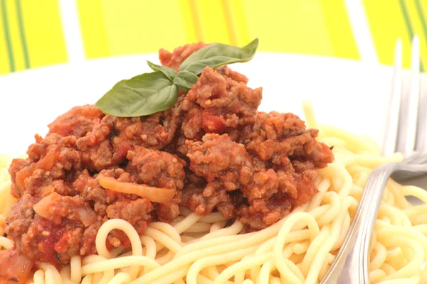 Spaghetti Bolognese — Stockfoto