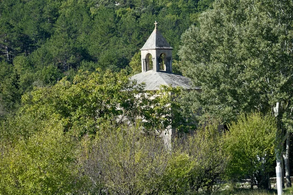 Kaplica Notre Dame Groseau Malaucne — Zdjęcie stockowe