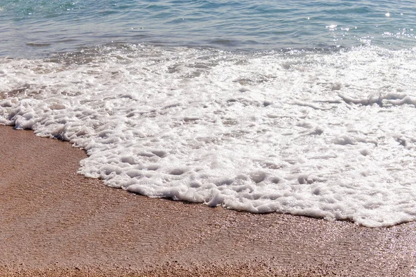 Хвиля Пляжі Крупним Планом — стокове фото