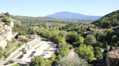 Vaison-la-Romaine çevresindeki hava manzarası