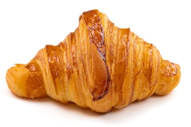 Ayçöreği yakın plan beyaz arka planda izole edilmiş.