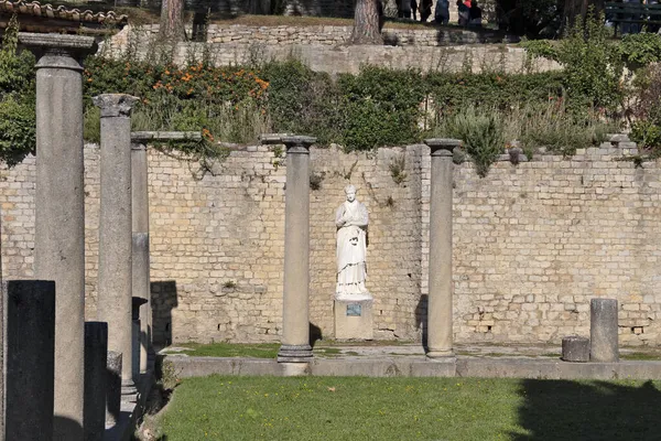 Rzymskie Stanowisko Archeologiczne Puymin Vaison Romaine — Zdjęcie stockowe