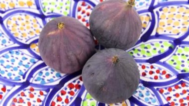 Taze incir yakın plan.