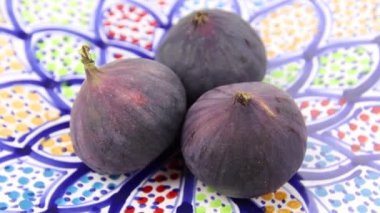 Taze incir yakın plan.