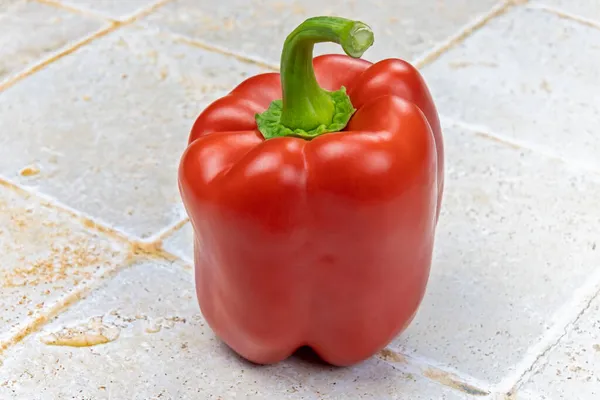 Red Pepper Table — Stock Photo, Image