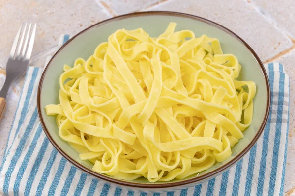 Pasta Piatto Bianco — Foto Stock