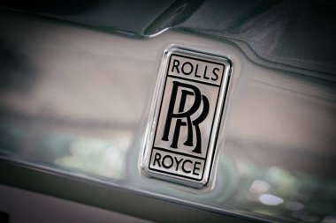 Rolls-Royce markasının lüks ızgarası.