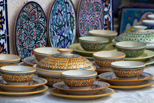 Traditional Turkish Ceramics Market — Stock Photo, Image