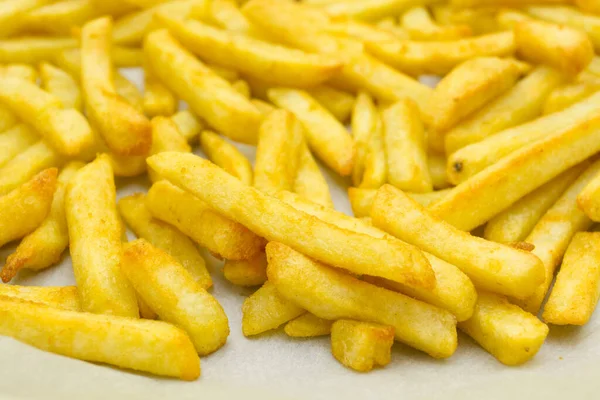 Pila Papas Fritas Comida Rápida —  Fotos de Stock