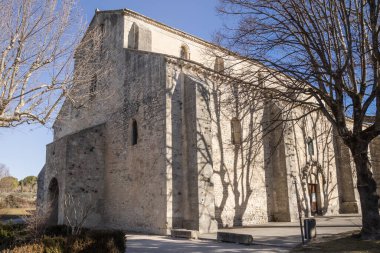 Vaison 'daki Notre-Dame-de-Nasıra Katedrali manzarası