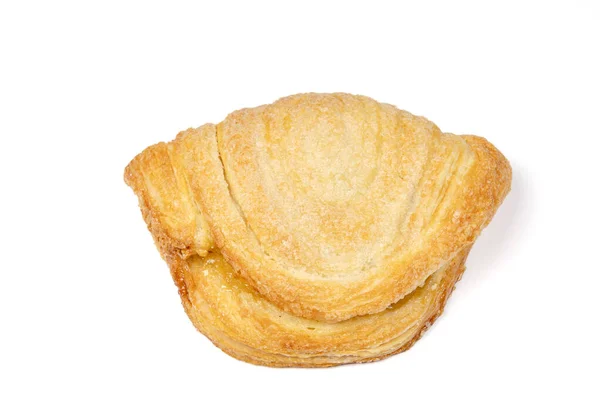 Świeże Pieczony Chleb Białym Tle — Zdjęcie stockowe