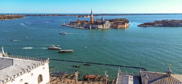 Vista Veia Veneza Itália — Fotografia de Stock