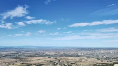 Fransa 'da Vaucluse Dentelles de Montmirail manzarası