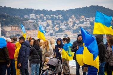 20 Mart Pazar günü Ukrayna 'daki savaşa karşı Nice' te gösteri