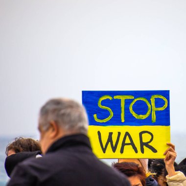 20 Mart Pazar günü Ukrayna 'daki savaşa karşı Nice' te gösteri