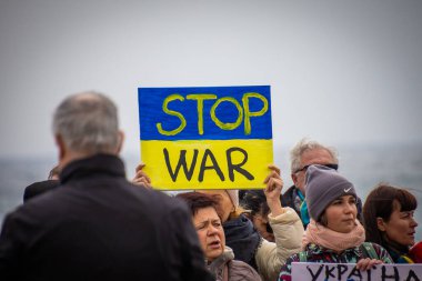 20 Mart Pazar günü Ukrayna 'daki savaşa karşı Nice' te gösteri