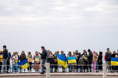 20 Mart Pazar günü Ukrayna 'daki savaşa karşı Nice' te gösteri
