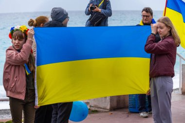 20 Mart Pazar günü Ukrayna 'daki savaşa karşı Nice' te gösteri