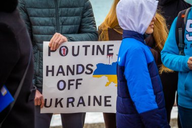 20 Mart Pazar günü Ukrayna 'daki savaşa karşı Nice' te gösteri