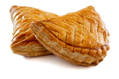 Elma paylaşımları beyaz arkaplanda izole edildi