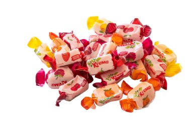 sweets of the brand krma regal'ad on a white background