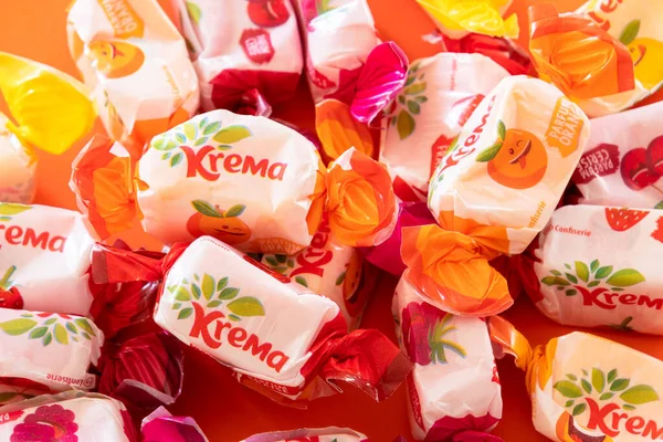 Krma Regal Adブランドのクローズアップお菓子 — ストック写真