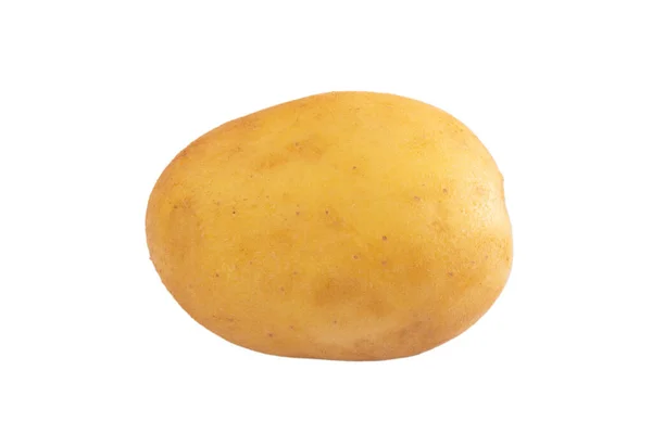 Potatis Isolerad Vit Bakgrund — Stockfoto