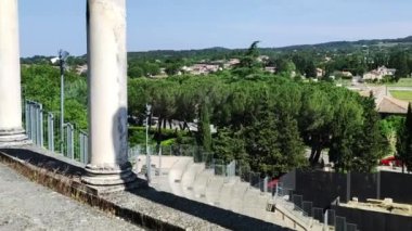 view of the ancient theater of Vaison la Romaine in France