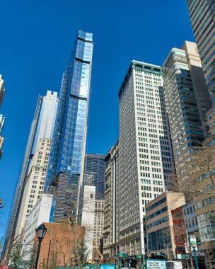 New York şehir merkezinin manzarası