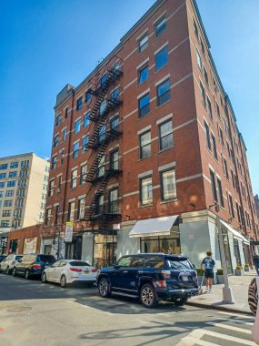 New York caddesi manzarası