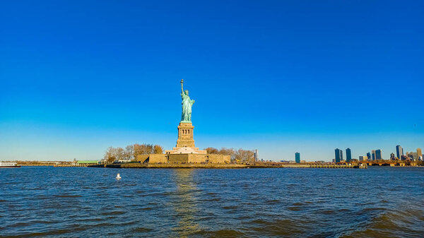 Statue of liberty in New York city, USA