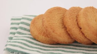 Breton paletleri çay havlusunda