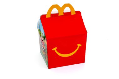 McDonald 's restoran zincirinden çocuk menüsü 