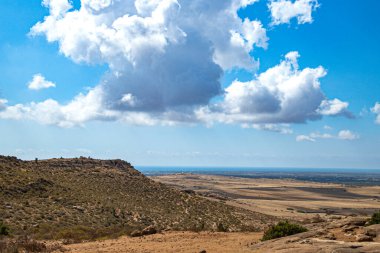 Tunus 'ta bir çöl manzarası