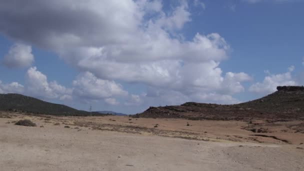 Пустельний Краєвид Тунісі — стокове відео