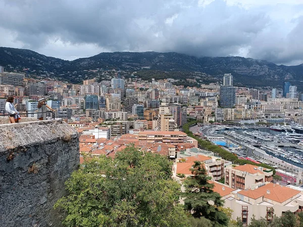 View Port Monaco Summer — Stockfoto
