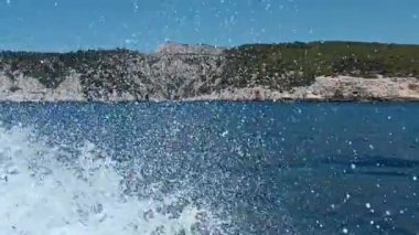 view of the Mediterranean sea and coast 