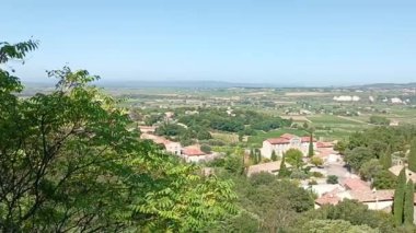 beautiful view of summer countryside