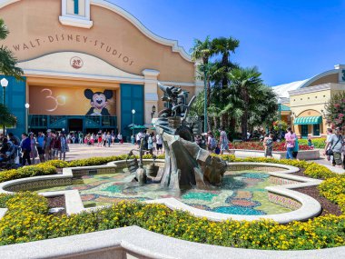 interior of walt disney studios park Paris